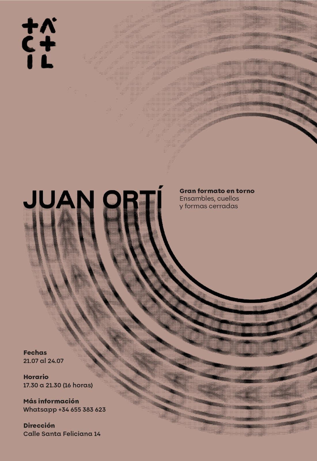 GRAN FORMATO EN TORNO con Juan Ortí